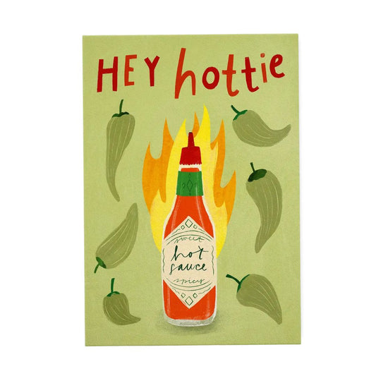 Postkarte 'Hottie'