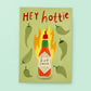 Postkarte 'Hottie'