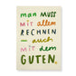 Postkarte 'Das Gute'