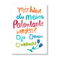 Postkarte 'Patentante'