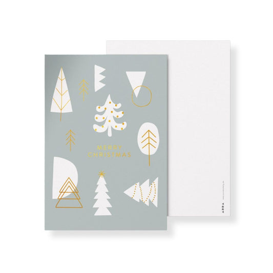 Postkarte 'Merry Christmas'