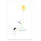 KIND MIND Karte | zur geburt storch