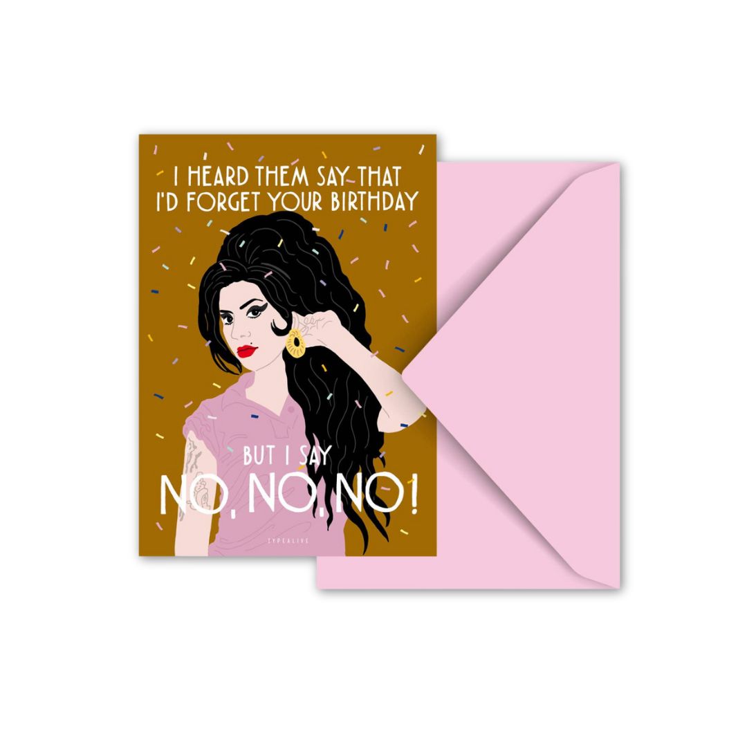 Postkarte 'No No No'