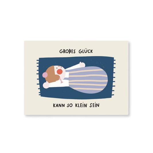 Postkarte 'Großes Glück'