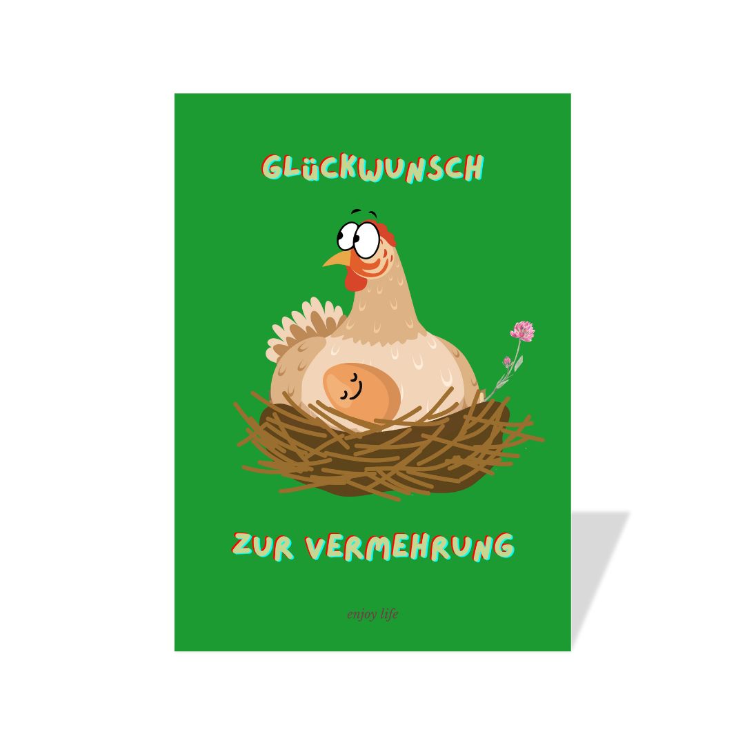 Postkarte 'Vermehrung'