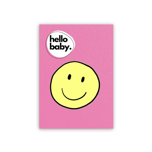 Postkarte 'Hello Baby'