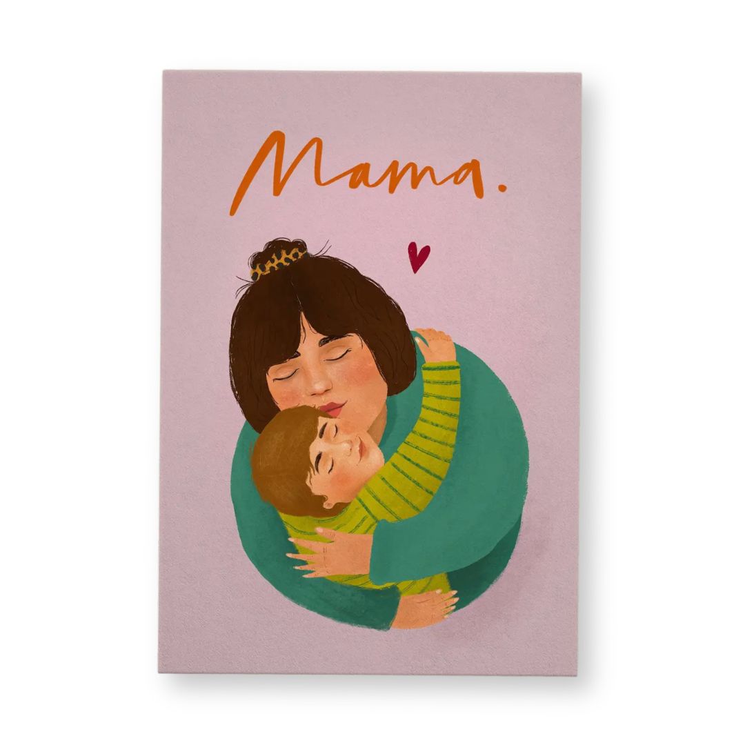 Postkarte 'Mama'