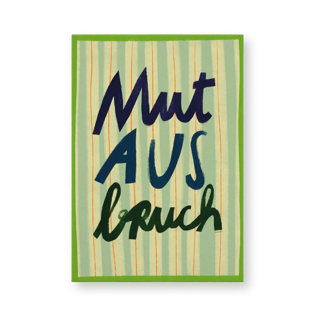 Postkarte 'Mutausbruch'