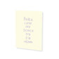 Postkarte 'Peace. Love. Joy.'
