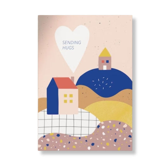 Postkarte 'Sending Hugs'