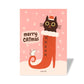 Karte 'Merry CATmas''