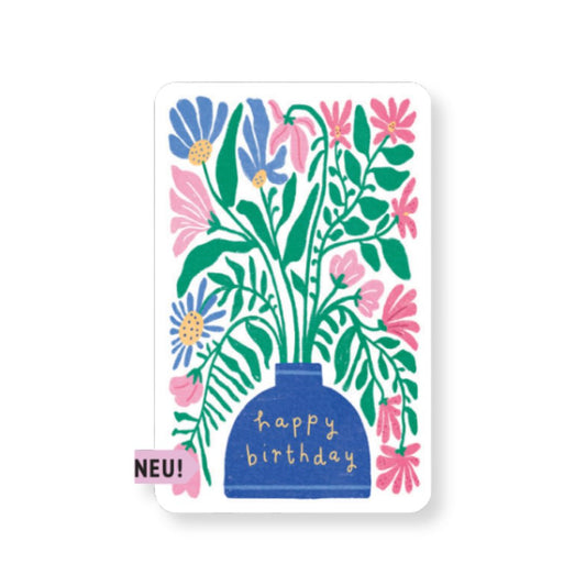 Kind Mind | Postkarte 'Happy Birthday'