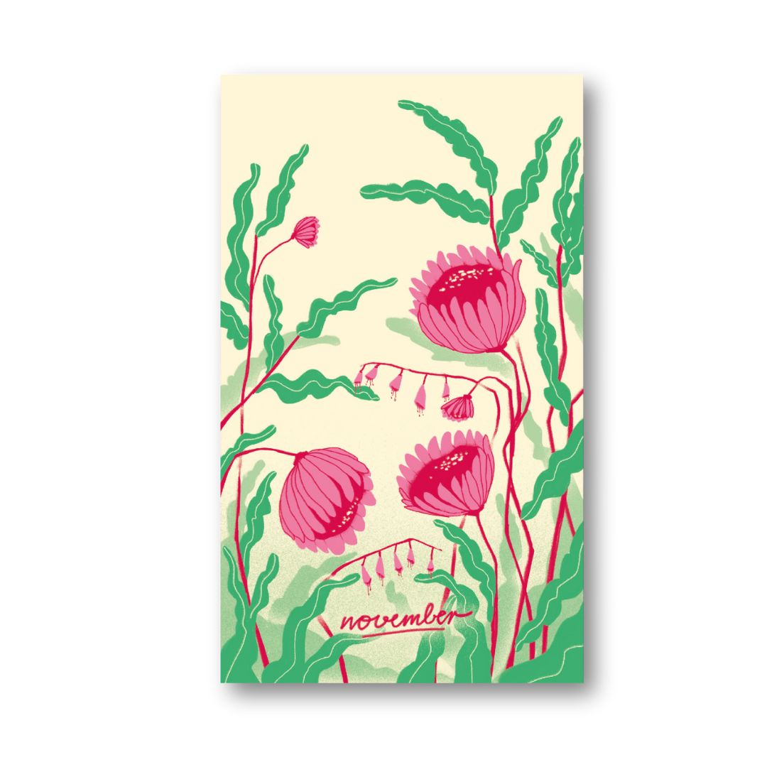 Alle Jahre Superpostkarten-Kalender 'Flora'