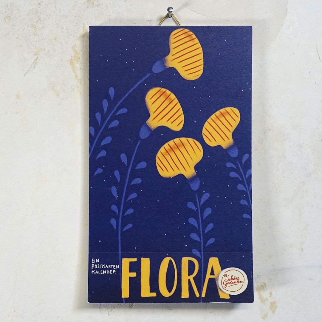 Alle Jahre Superpostkarten-Kalender 'Flora'
