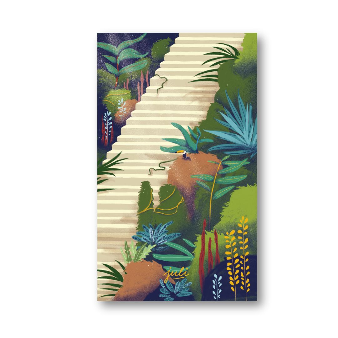 Alle Jahre Superpostkarten-Kalender 'Flora'