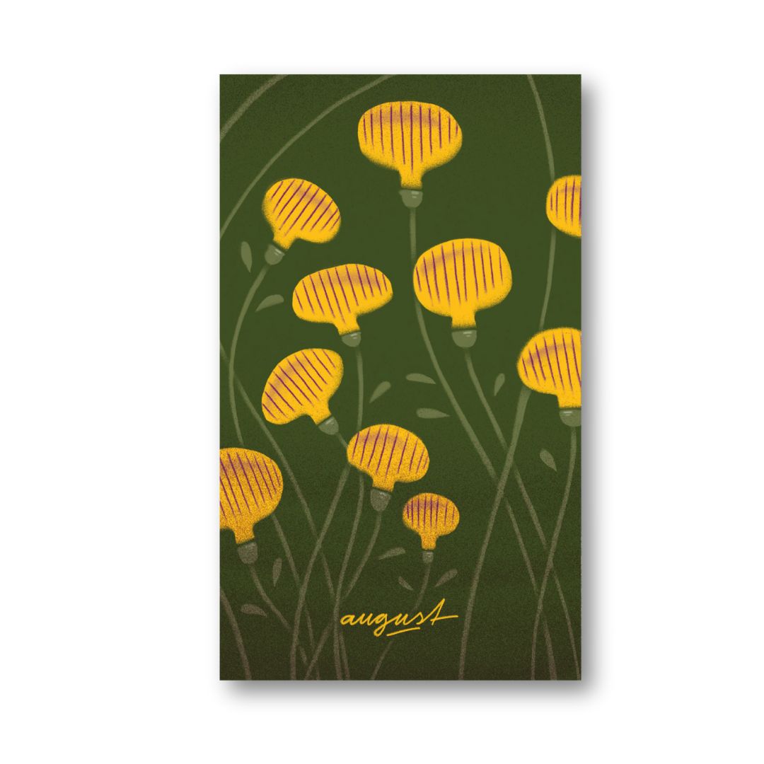 Alle Jahre Superpostkarten-Kalender 'Flora'