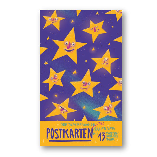 Alle Jahre Superpostkarten-Kalender 'Superfreunde Best of Teil 3'