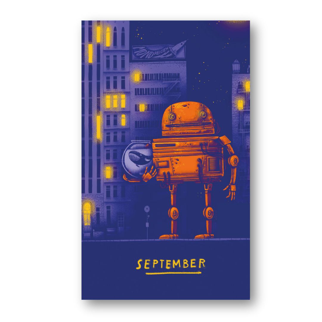 Alle Jahre Superpostkarten-Kalender 'Superfreunde Best of Teil 3'