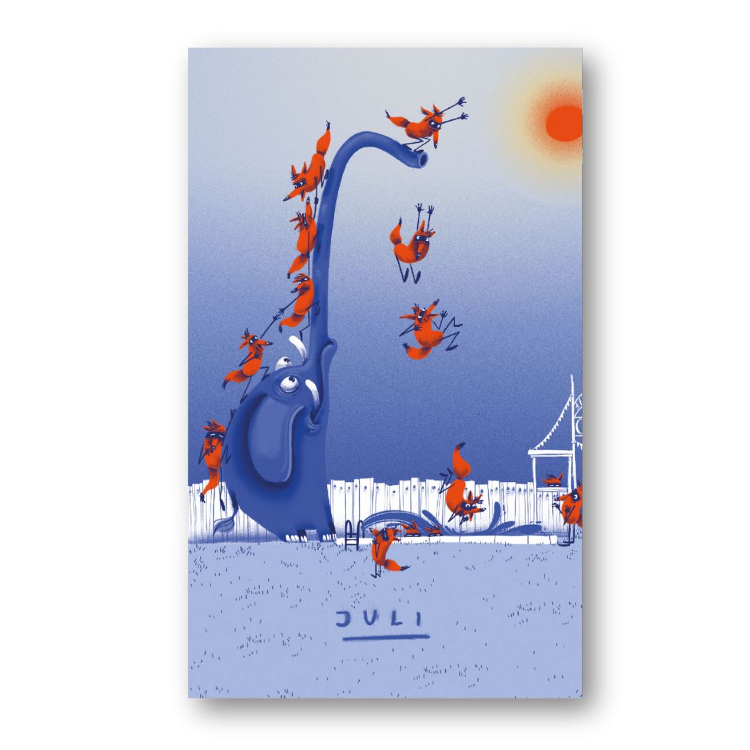 Alle Jahre Superpostkarten-Kalender 'Superfreunde Best of Teil 3'