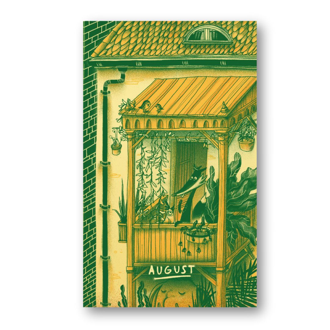 Alle Jahre Superpostkarten-Kalender 'Superfreunde Best of Teil 3'