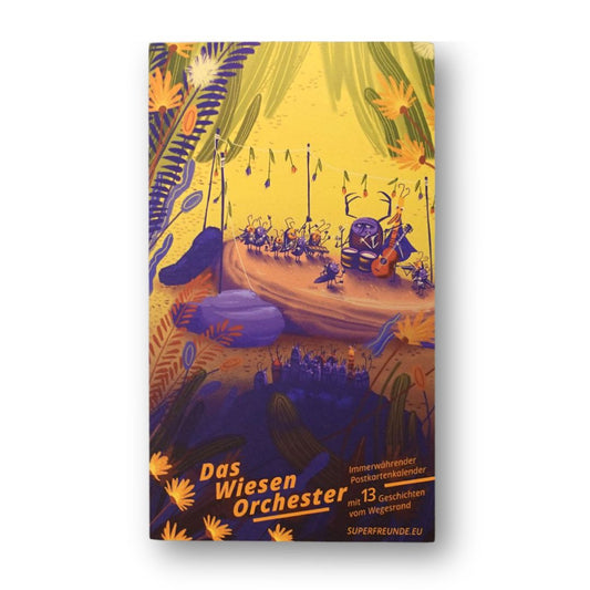 Alle Jahre Superpostkarten-Kalender 'Das Wiesen-Orchester'