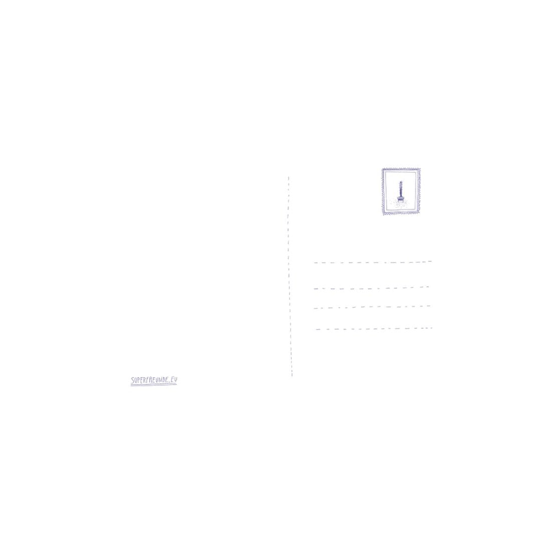 Alle Jahre Superpostkarten-Kalender 'Das Wiesen-Orchester'