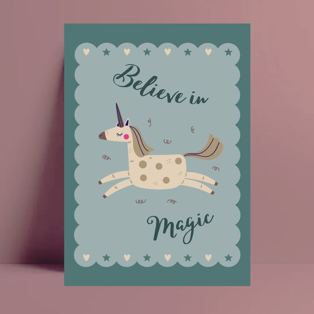 Studio Olala | Karte 'Believe in Magic'
