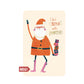 Postkarte Kind Mind 'Betta with Lametta'