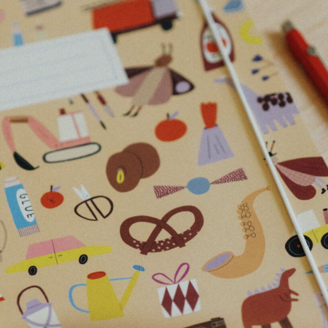 Postmappe 'Happy'