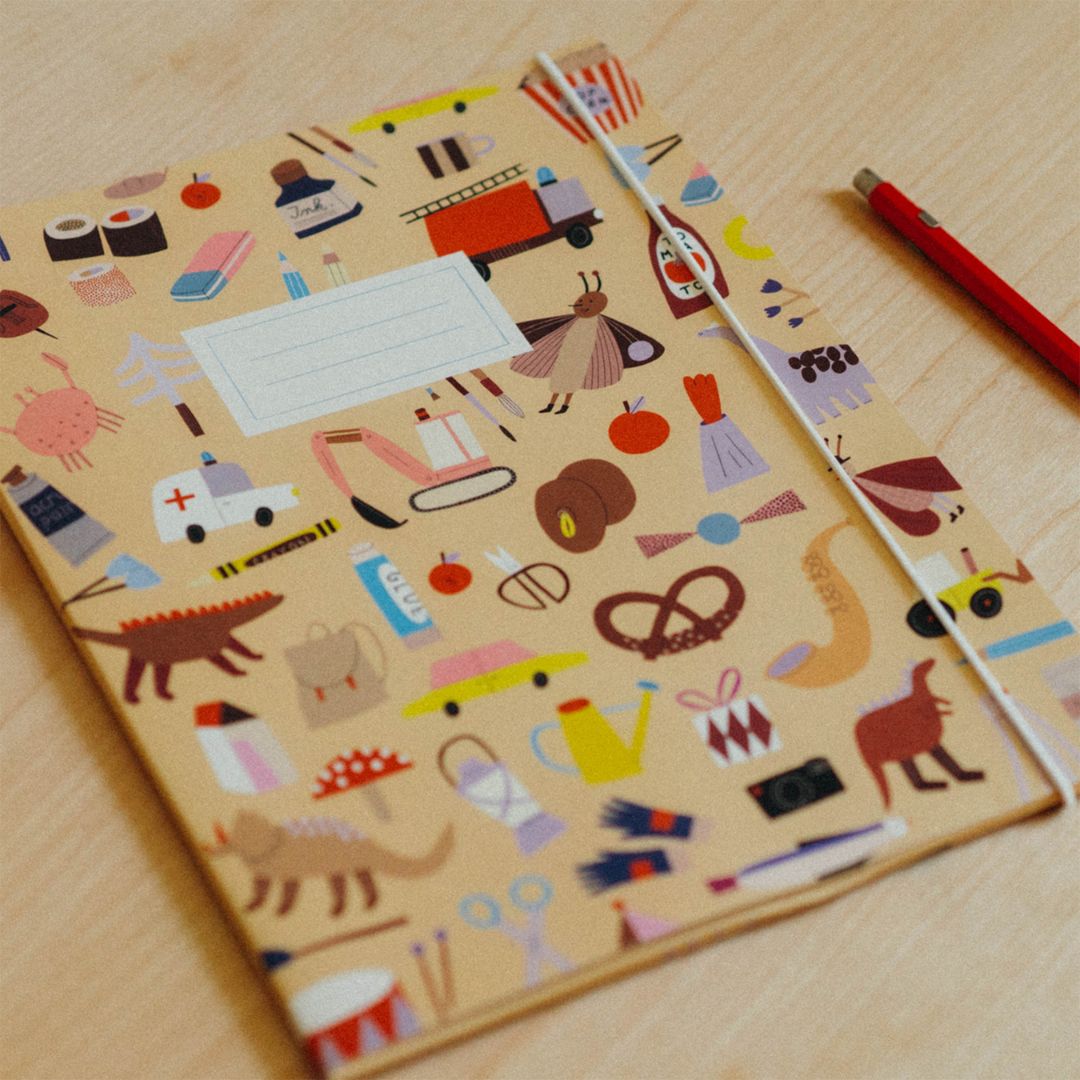 Postmappe 'Happy'