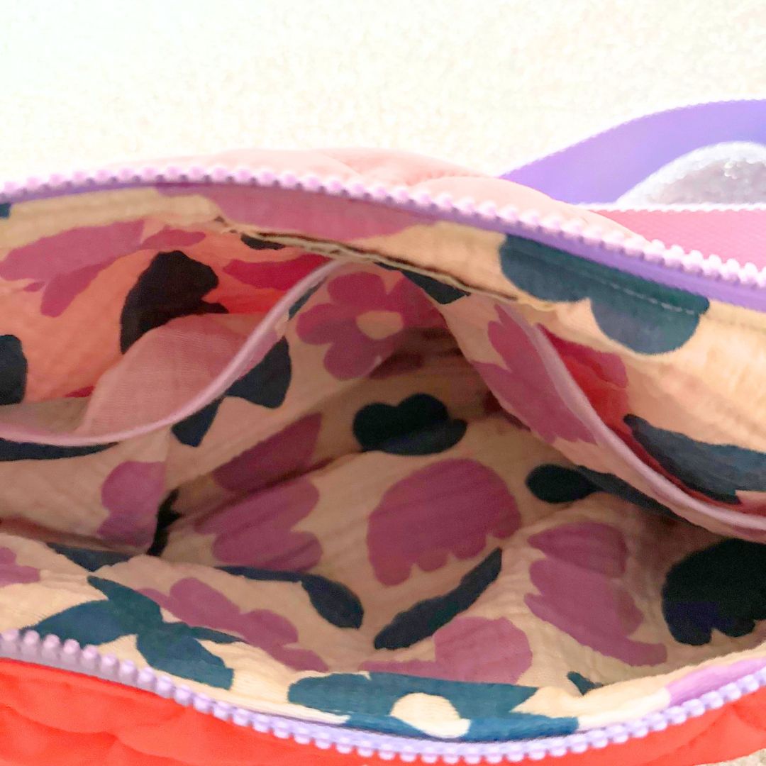 Damen Tasche Moonbag 'Puffy She' korall