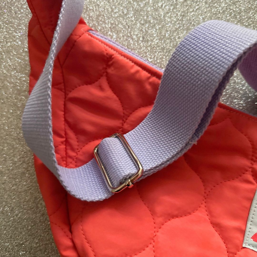 Damen Tasche Moonbag 'Puffy She' korall