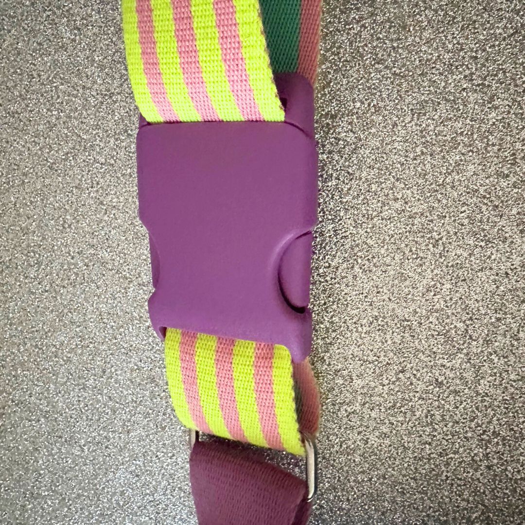 Damen Tasche Moonbag 'Puffy' metallic silberrosa