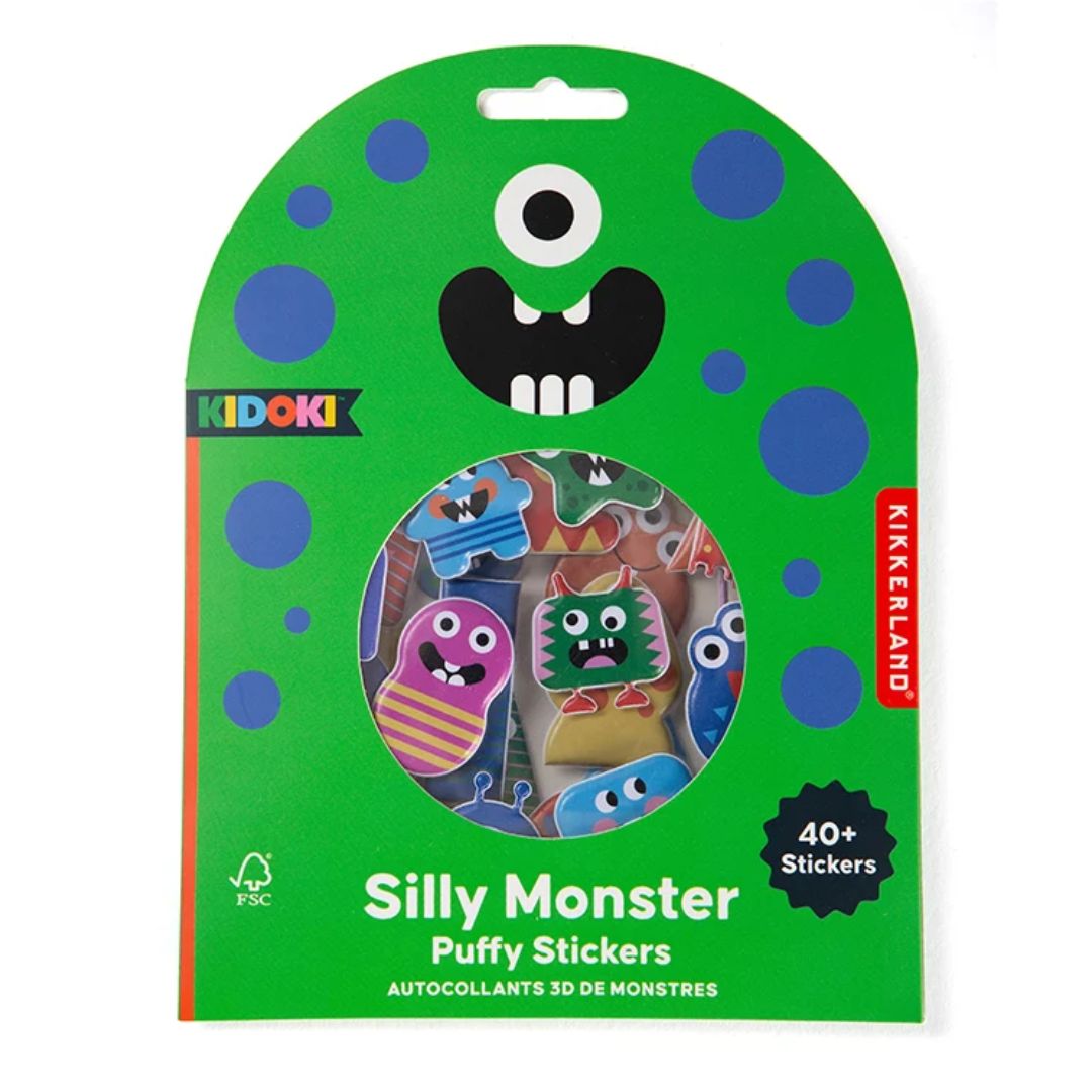 Puffy Stickers 'Silly Monster'