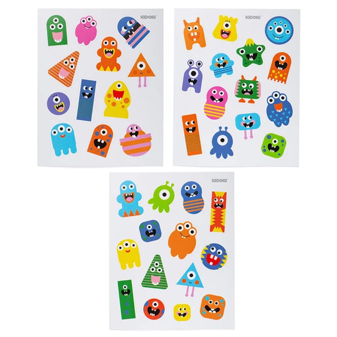 Puffy Stickers 'Silly Monster'