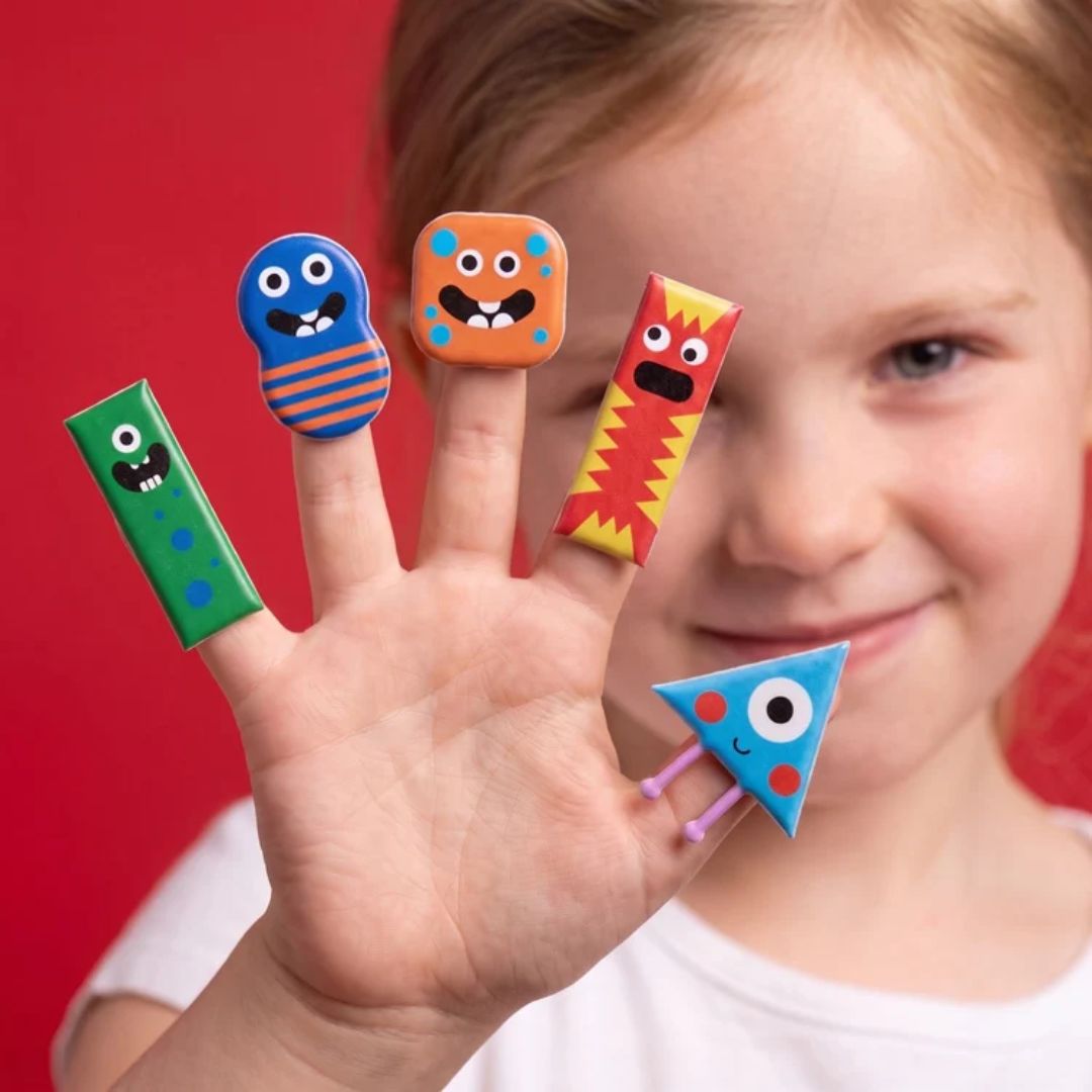Puffy Stickers 'Silly Monster'