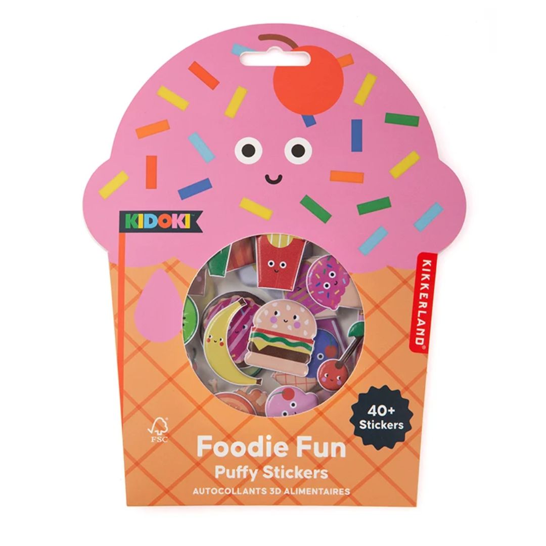 Puffy Stickers 'Foodie Fun'