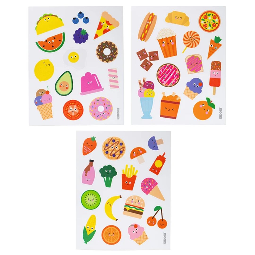 Puffy Stickers 'Foodie Fun'