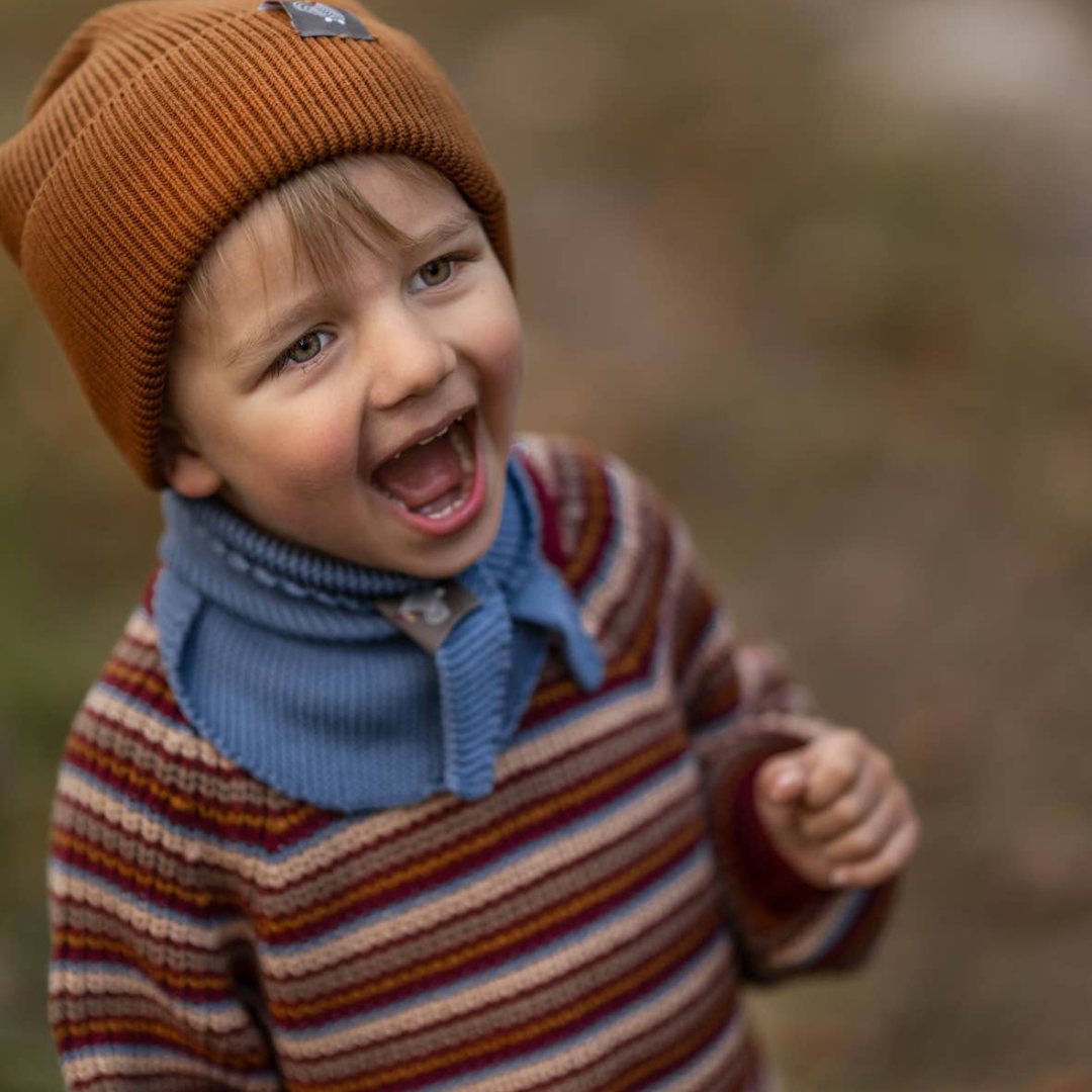 Wunderschöner Strickpullover gestreift 'Karl'