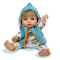 Bewegliche Baby Puppe 'Santos'