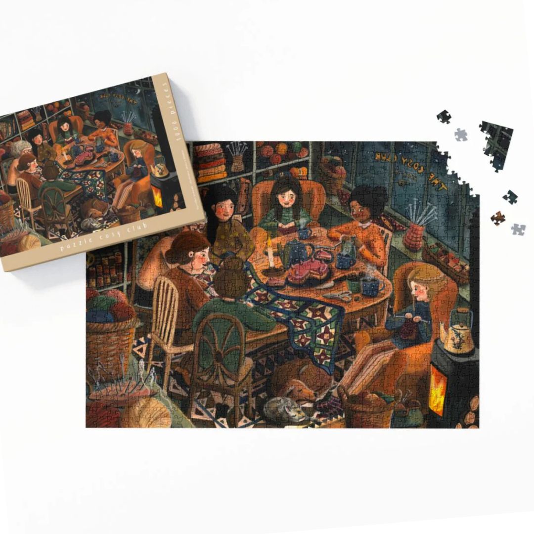 Gemütliches Puzzle 'Cosy Club - Gemütlicher Club' 1000 Teile