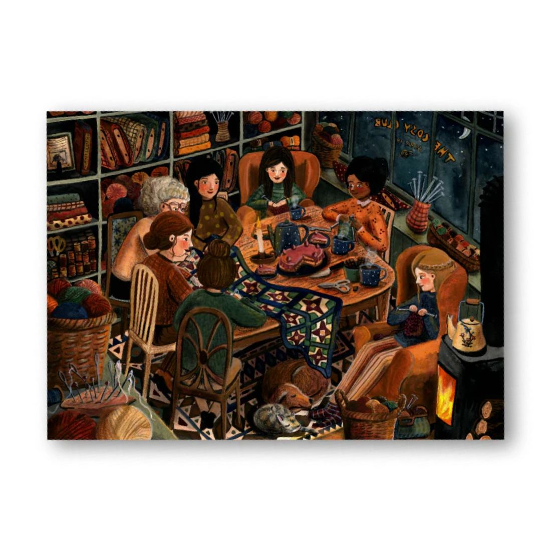 Gemütliches Puzzle 'Cosy Club - Gemütlicher Club' 1000 Teile