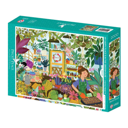 2000-teiliges Puzzle 'Mein Lieblingsort: Das Gewächshaus'