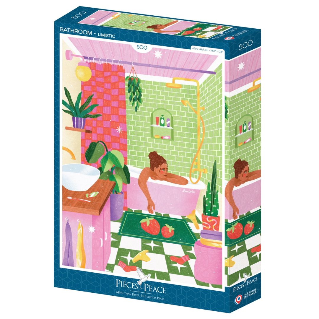 500-teiliges Puzzle 'Badezimmer'