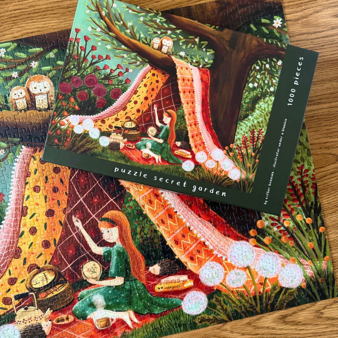 Gemütliches Puzzle 'Secret Garden' 1000 Teile