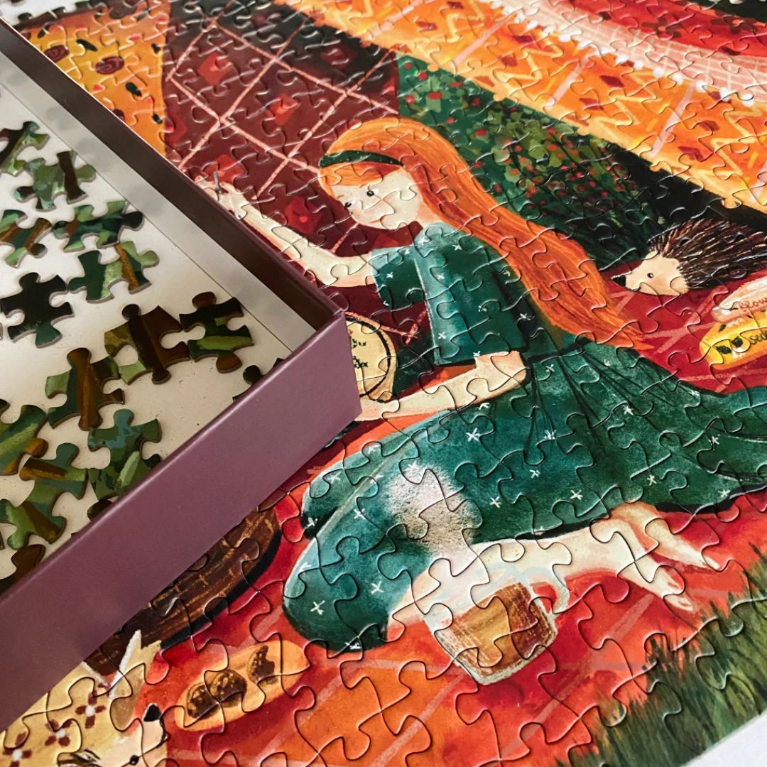 Gemütliches Puzzle 'Secret Garden' 1000 Teile