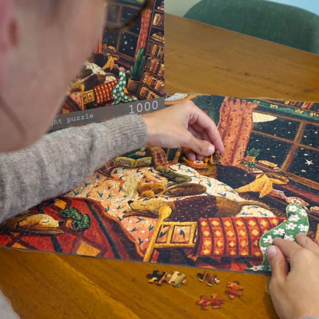 Gemütliches Puzzle 'Secret Garden' 1000 Teile