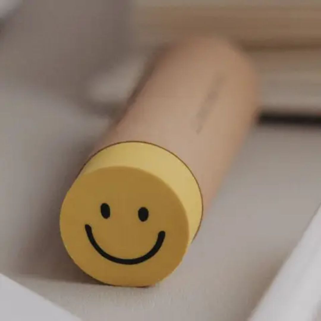 Radiergummi Smiley