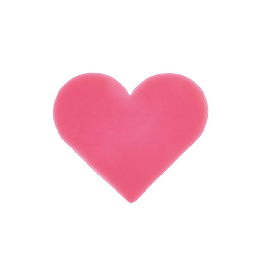 Mini-Radiergummi Herz Neonpink