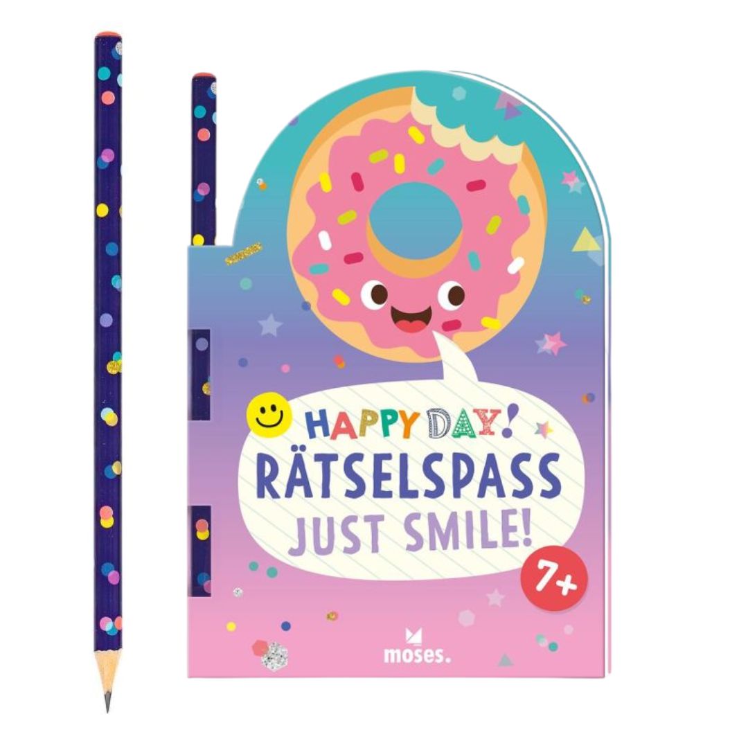 Rätselheft für Kinder 'Happy Day Rätselspaß'